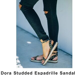 Dora Studded Espadrille